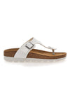 Pittarello Bio Weiße Flip-Flops-Hausschuhe 3352177