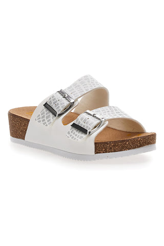 Ciabatte Bianche con Fibbie Pittarello Bio 29320630