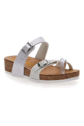 Pittarello Bio Weiße Flip-Flops-Hausschuhe 293312
