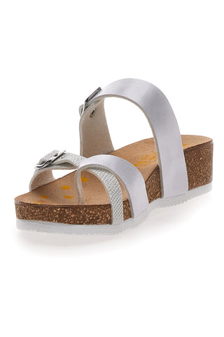 Pittarello Bio Weiße Flip-Flops-Hausschuhe 293312