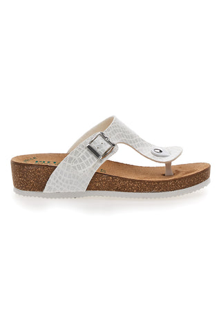 Pittarello Bio Weiße Flip-Flops-Hausschuhe 2932177