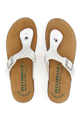 Ciabatte Infradito Bianche Pittarello Bio 2932177