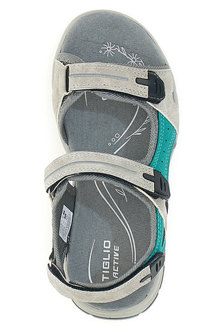Sandali Grigi Sportivi Tiglio 1357