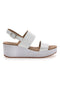 Sandali Platform Bianchi Cafè Cost 3612