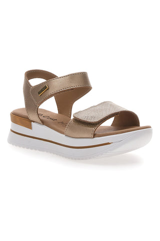 Weiße Cafè-Plateausandalen kosten 272429