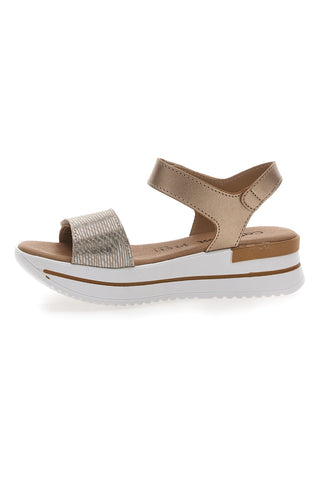 Weiße Cafè-Plateausandalen kosten 272429