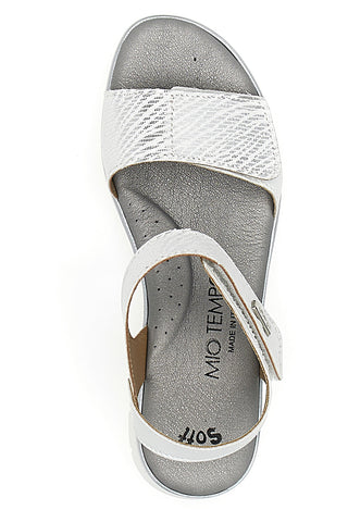 Komfortweiße Mio Tempo Sandalen 962429
