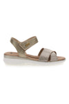 Komfortsandalen Gold Mio Tempo 962430