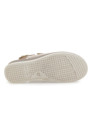 Sandali Comodi Slingback Panna Mio Tempo 542292