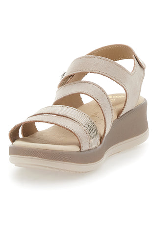 Sandali Comfort Beige Mio Tempo 543081