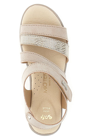 Sandali Comfort Beige Mio Tempo 543081