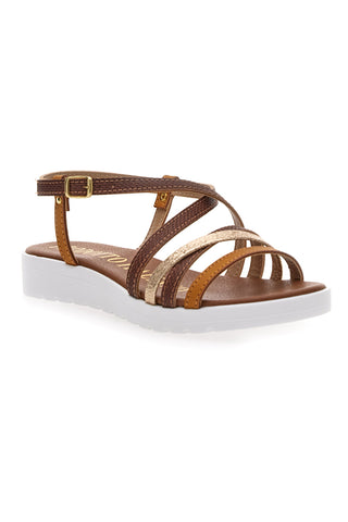 Sandali Marroni con Cinturino Mio Tempo 8103