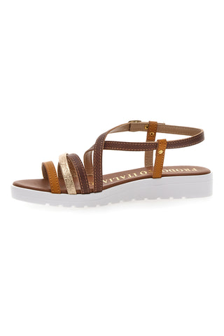 Sandali Marroni con Cinturino Mio Tempo 8103