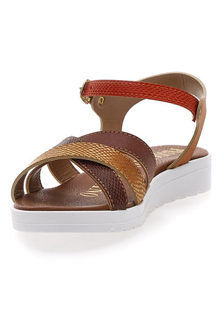 Sandalen mit Riemen, hergestellt in Italien, Mio Tempo 8140