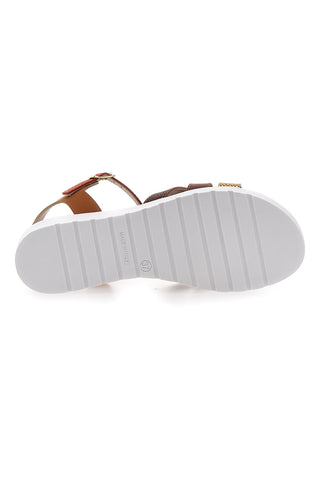 Sandalen mit Riemen, hergestellt in Italien, Mio Tempo 8140