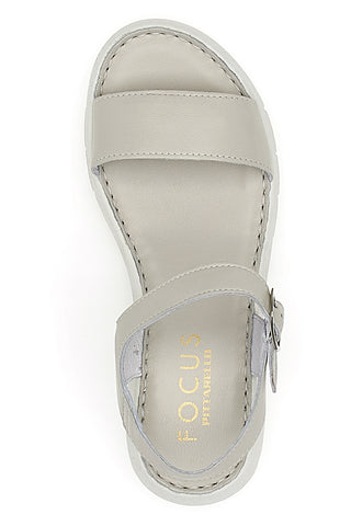 Beige Sandalen mit Knöchelriemen Pittarello Focus 3315441