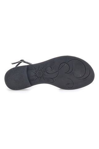 Flache schwarze Pittarello-Sandalen 2516164