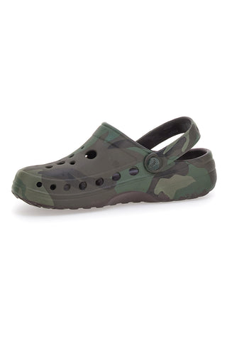 Ciabatte Clogs in Gomma Camouflage Woz 9