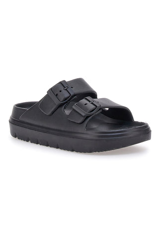 Ciabatte Nere Chunky da Donna Woz 10