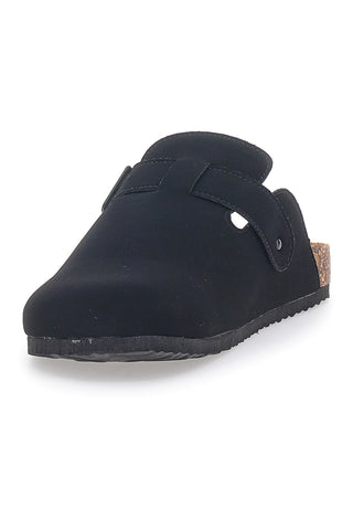 Schwarze Clogs mit Sweet Years-Schnalle 8384