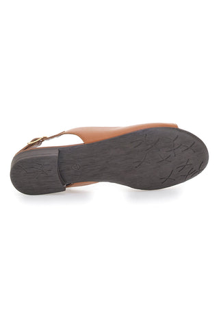 Flache Brandy-Sandalen aus echtem Leder im Pittarello-Look 225110