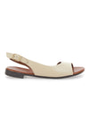 Flache Sandsandalen aus echtem Leder im Pittarello-Look 225110