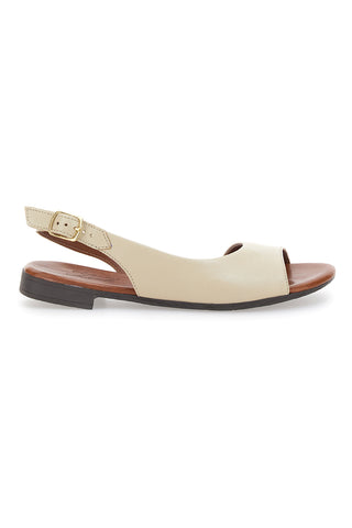 Sandali Flat Sand In Vera Pelle Pittarello Look 225110