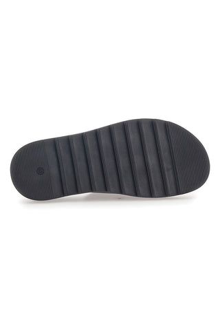 Schwarze Hausschuhe aus echtem Leder Pittarello Capsule 27154