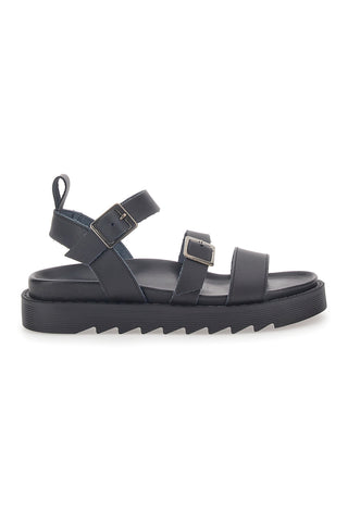 Sandali Neri in Vera Pelle da Donna Pittarello Capsule 27152