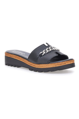 Schwarze Hausschuhe Pittarello Love 3331
