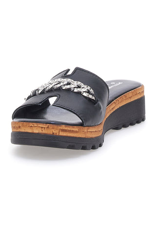 Schwarze Hausschuhe Pittarello Love 3331