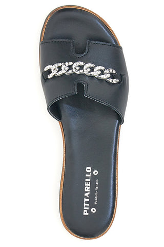 Schwarze Hausschuhe Pittarello Love 3331