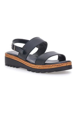 Sandali neri da Donna Pittarello Love 2994