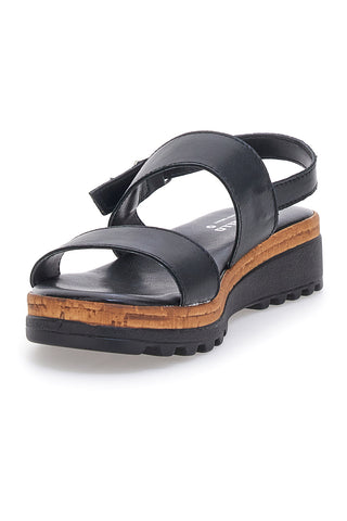 Sandali neri da Donna Pittarello Love 2994