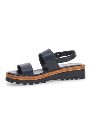 Sandali neri da Donna Pittarello Love 2994