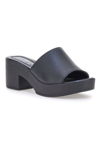 Schwarze Pantoffeln mit Absatz Pittarello Love 3174