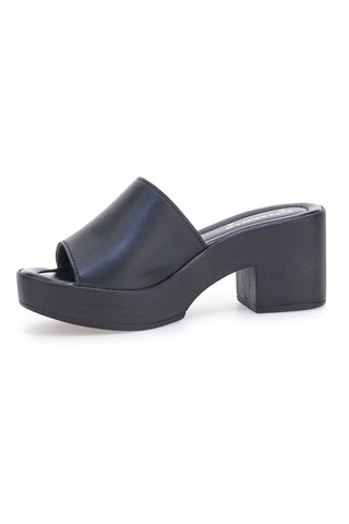 Schwarze Pantoffeln mit Absatz Pittarello Love 3174