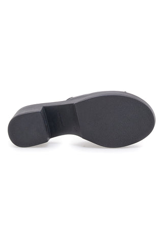 Schwarze Pantoffeln mit Absatz Pittarello Love 3174
