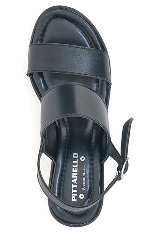 Schwarze Sandaletten Pittarello Love 3153