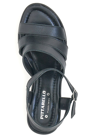 Schwarze Sandaletten Pittarello Love 8000