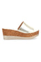 Pittarello Love 2331 Gold Plateau-Hausschuhe