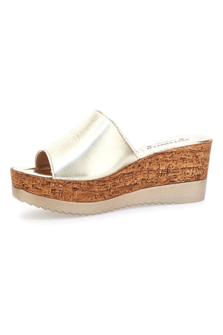 Pittarello Love 2331 Gold Plateau-Hausschuhe