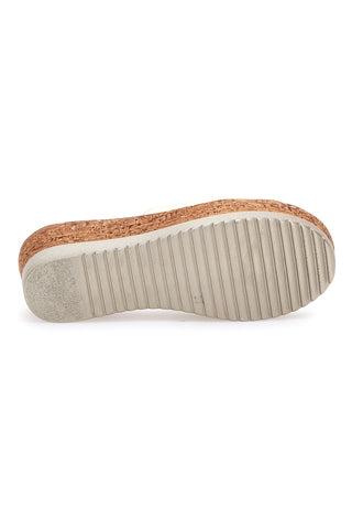 Pittarello Love 2331 Gold Plateau-Hausschuhe