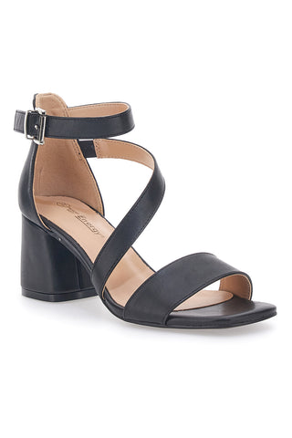 Schwarze Sandaletten „Energy 364“.