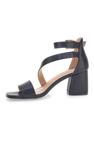 Schwarze Sandaletten „Energy 364“.