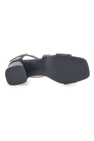 Schwarze Sandaletten „Energy 364“.