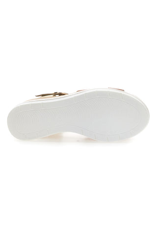 Sandali Cuoio con Platform Energy 421