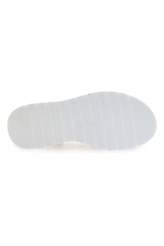 Sandali Platino Con Platform di 5,5 Cm Energy 495