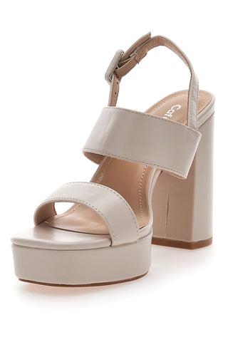 Beige Cafè-Sandalen mit Absatz kosten 865
