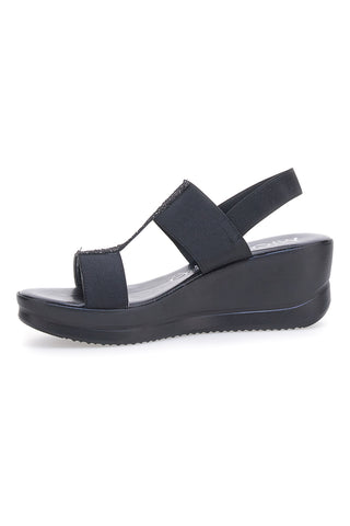 Sandali con Platform Neri da Donna Mio tempo 2210